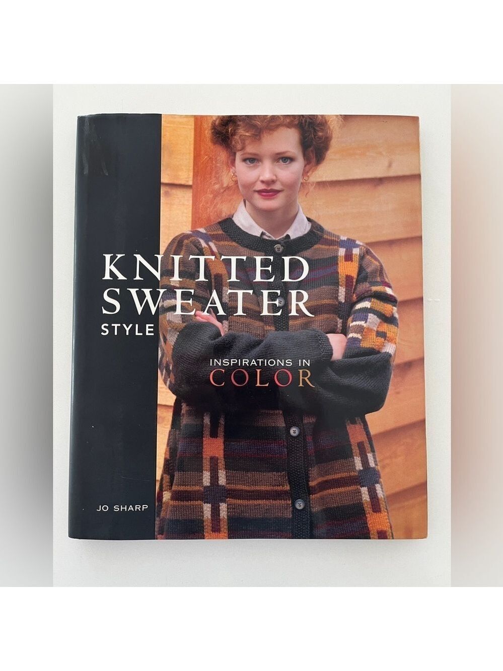 VINTAGE Hardcover Book "Knitted Sweater Style" by Jo Sharp Knitting Patterns